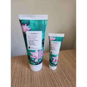 Korres Water Lily Blossom Body Milk & Body Butter NWOB